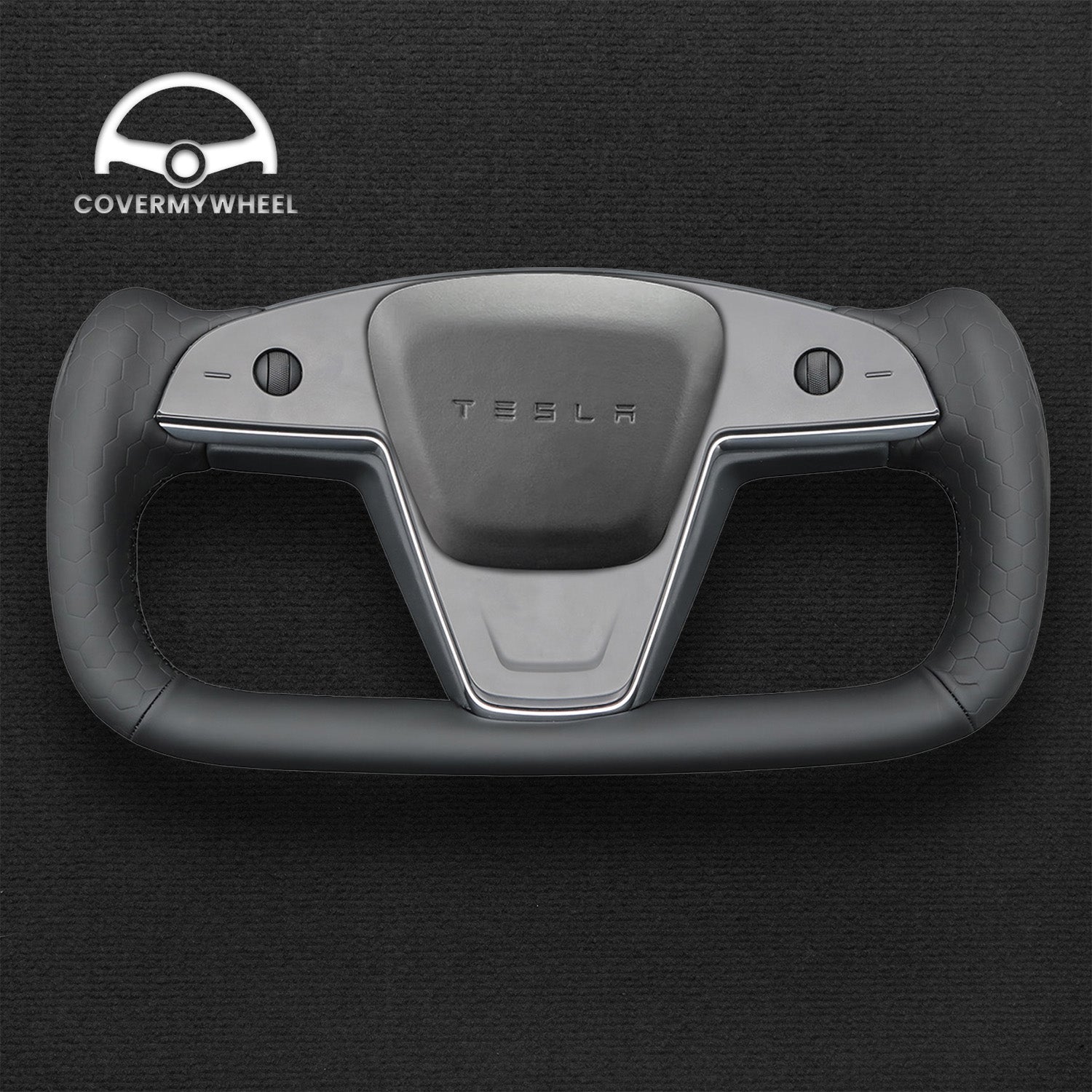 Steering Wheel Cover for Tesla Model S / Model X 2021–2023 Cover My Wheel