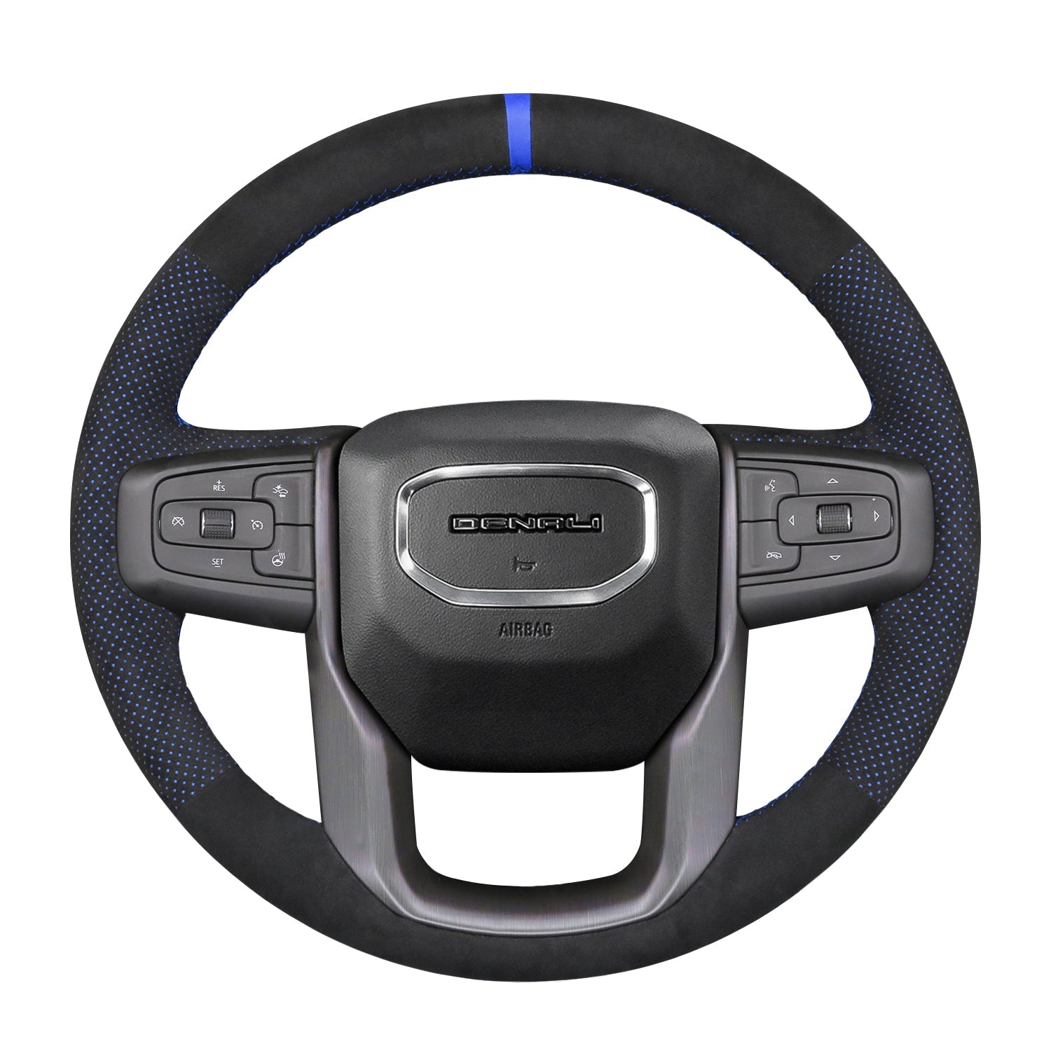 Steering Wheel Cover for GMC Sierra 1500 2019–2023 (incl. Limited 2022) Sierra 2500/3500 2020–2024 Yukon (XL) 2021–2023 Cover My Wheel