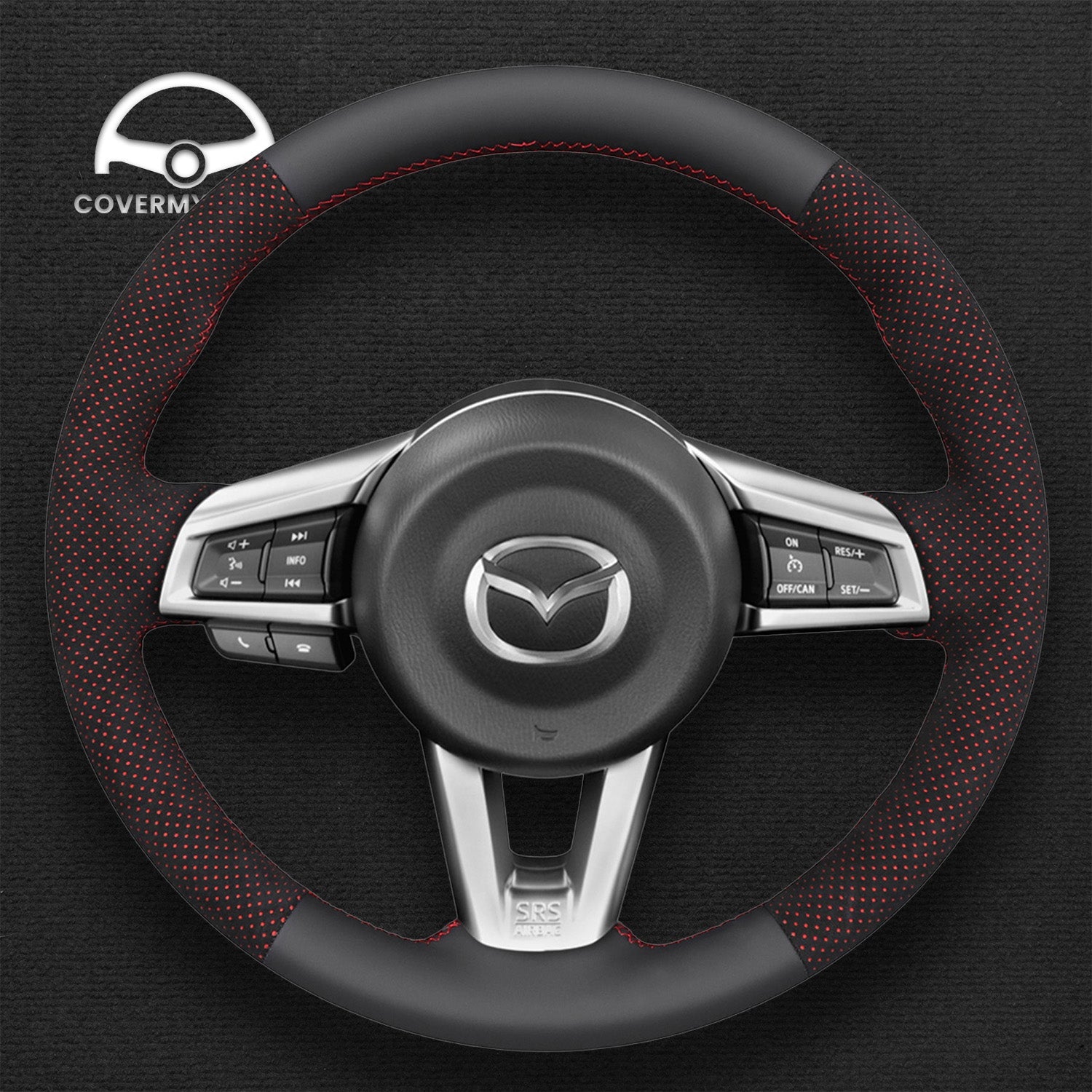 Steering Wheel Cover for Mazda MX-5 2016-2023 Cover My Wheel