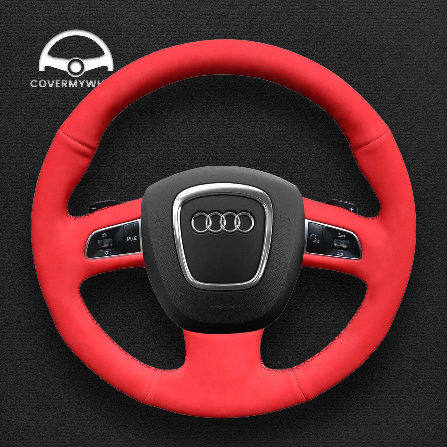 Steering Wheel Cover for Audi 8P B8 B7 8T C6 D3 8R 4L 8P B8 B7 8T Cover My Wheel
