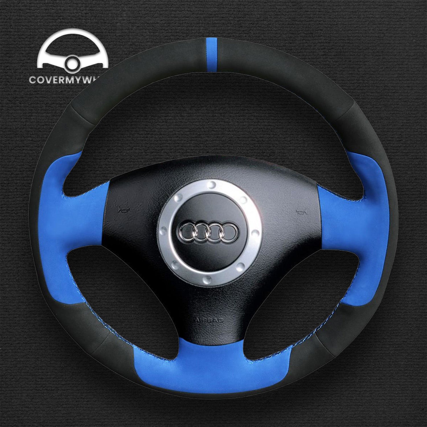 Steering Wheel Cover for Audi 8Z 8L B6 C5 D2 8N 8L B6 B5 C5 Cover My Wheel