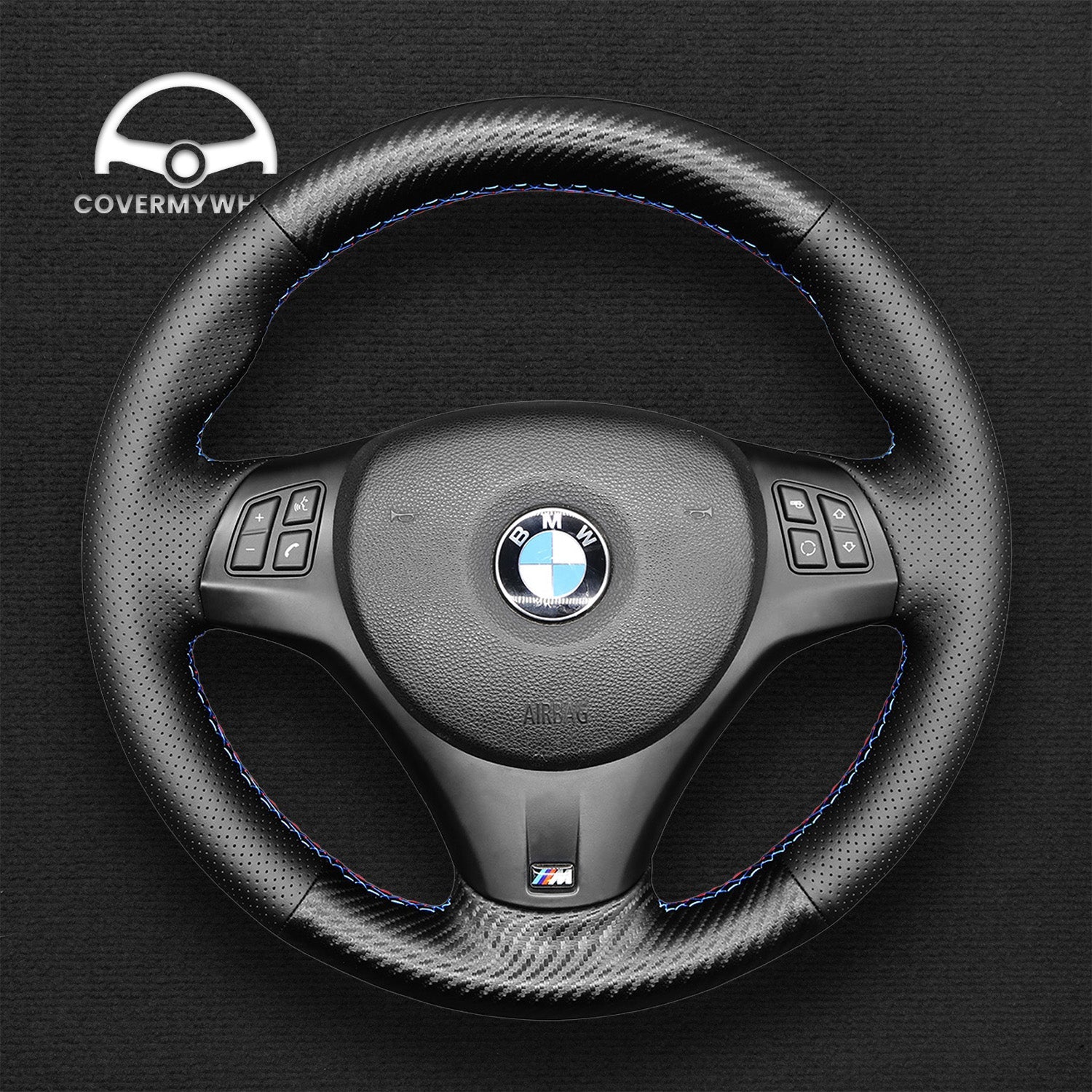 Steering Wheel Cover for BMW 1 Series 3 Series M3 Cover My Wheel