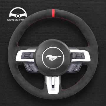 Steering Wheel Cover for Ford Mustang 2015-2020