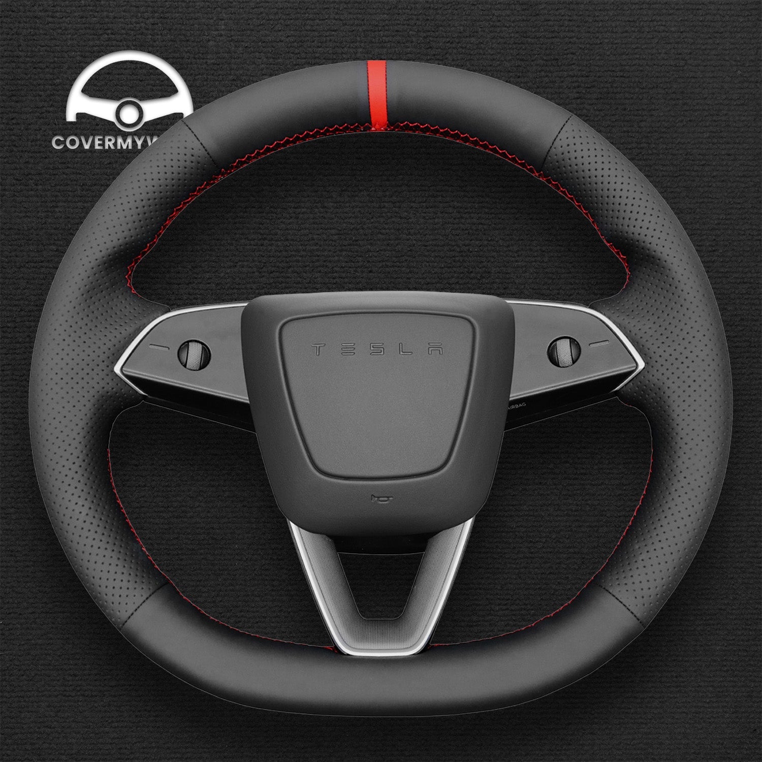 Steering Wheel Cover for Tesla Model 3 2023–2025 Cover My Wheel