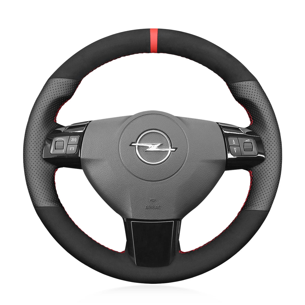 Steering Wheel Cover for Vauxhall (Opel) Astra H Signum Vectra C 2004–2009 Cover My Wheel