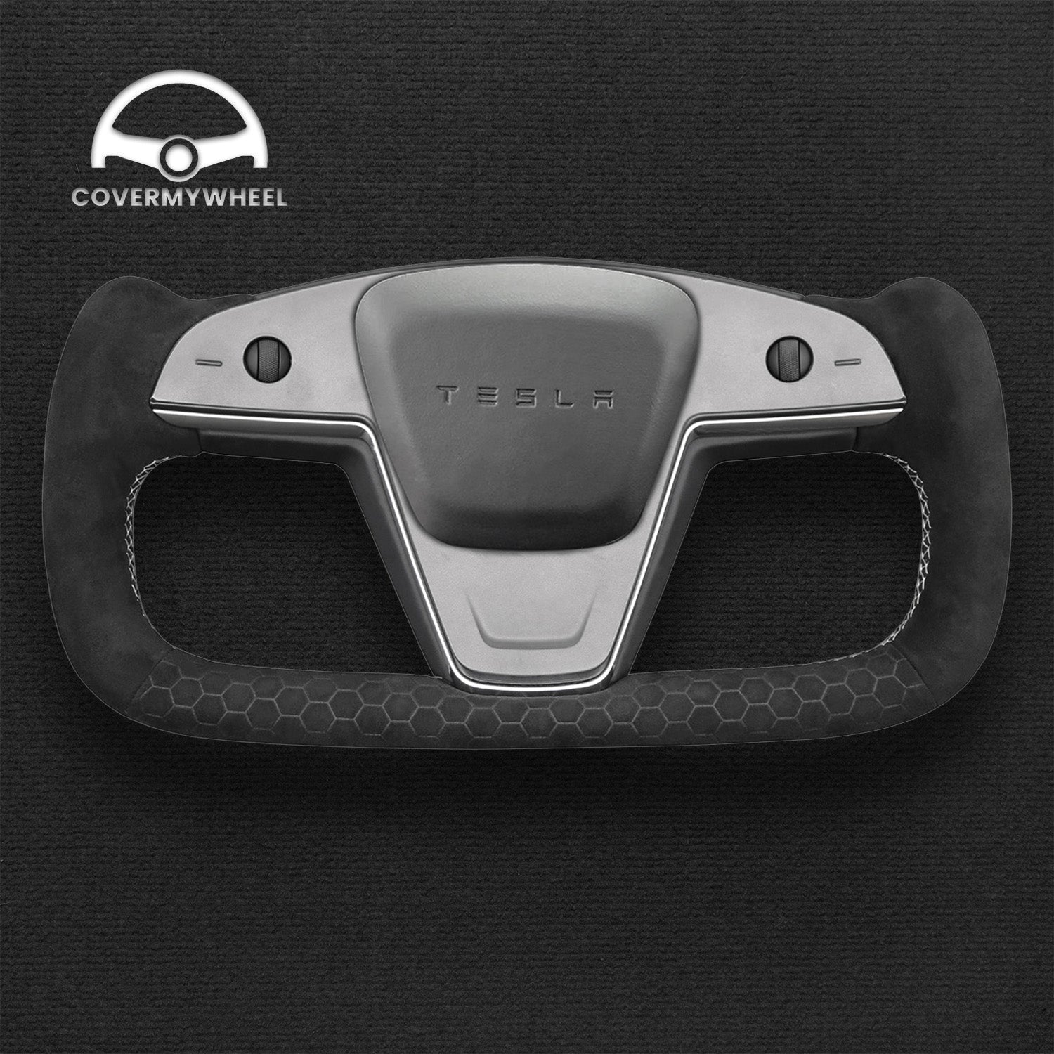 Steering Wheel Cover for Tesla Model S / Model X 2021–2023 Cover My Wheel