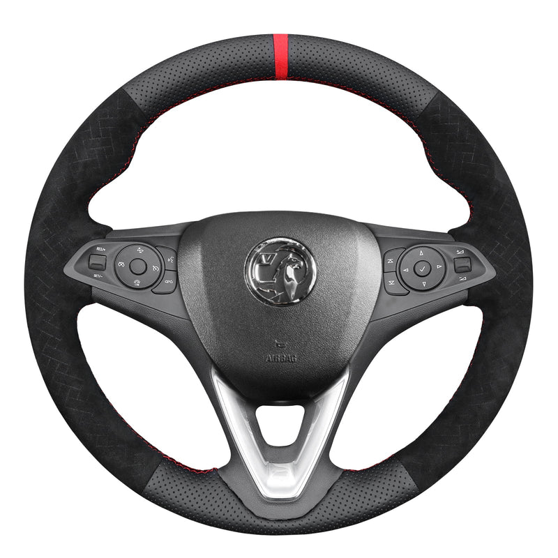 Steering Wheel Cover for Vauxhall (Opel) Astra K Corsa E Crossland X Grandland X Insignia B Karl Zafira C 2014–2020 Cover My Wheel