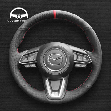 Steering Wheel Cover for Mazda 3 Axela 6 Atenza CX-5 CX-9 2016–2019