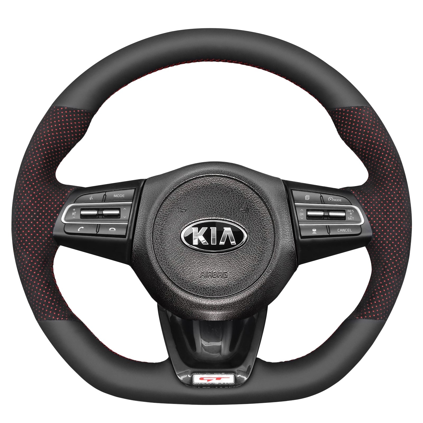 Steering Wheel Cover for Kia Stinger GT (2017–2021) Cover My Wheel