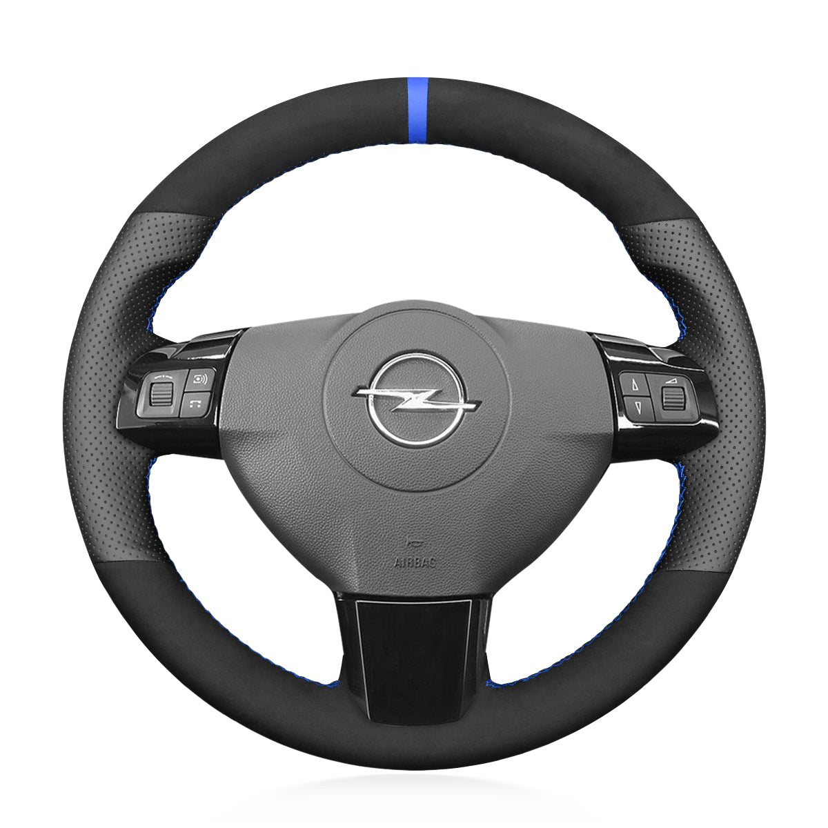 Steering Wheel Cover for Vauxhall (Opel) Astra H Signum Vectra C 2004–2009 Cover My Wheel