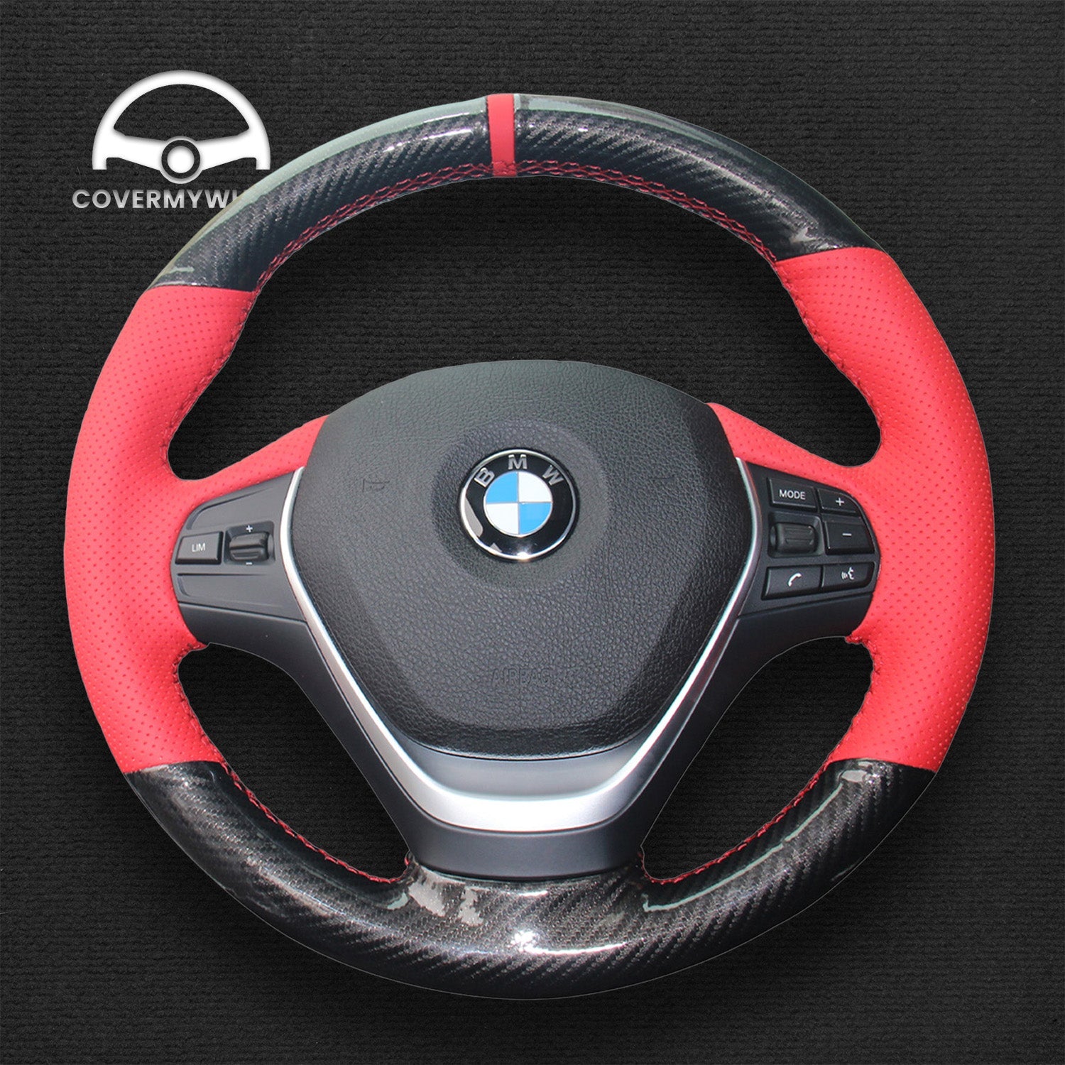 Steering Wheel Cover for BMW F22 F23 F30 F34 F32 F33 F36 Cover My Wheel