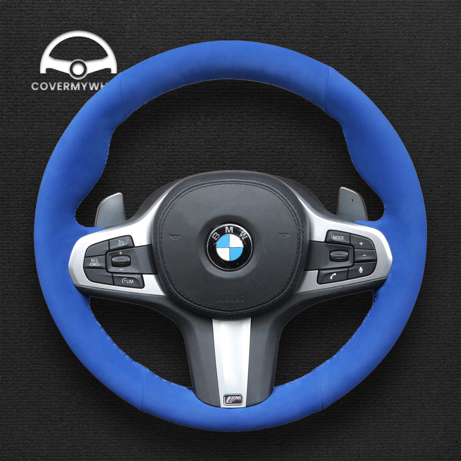 Steering Wheel Cover for BMW F44 G20 G23 G26 G30 G32 G11 M sport wheel Cover My Wheel