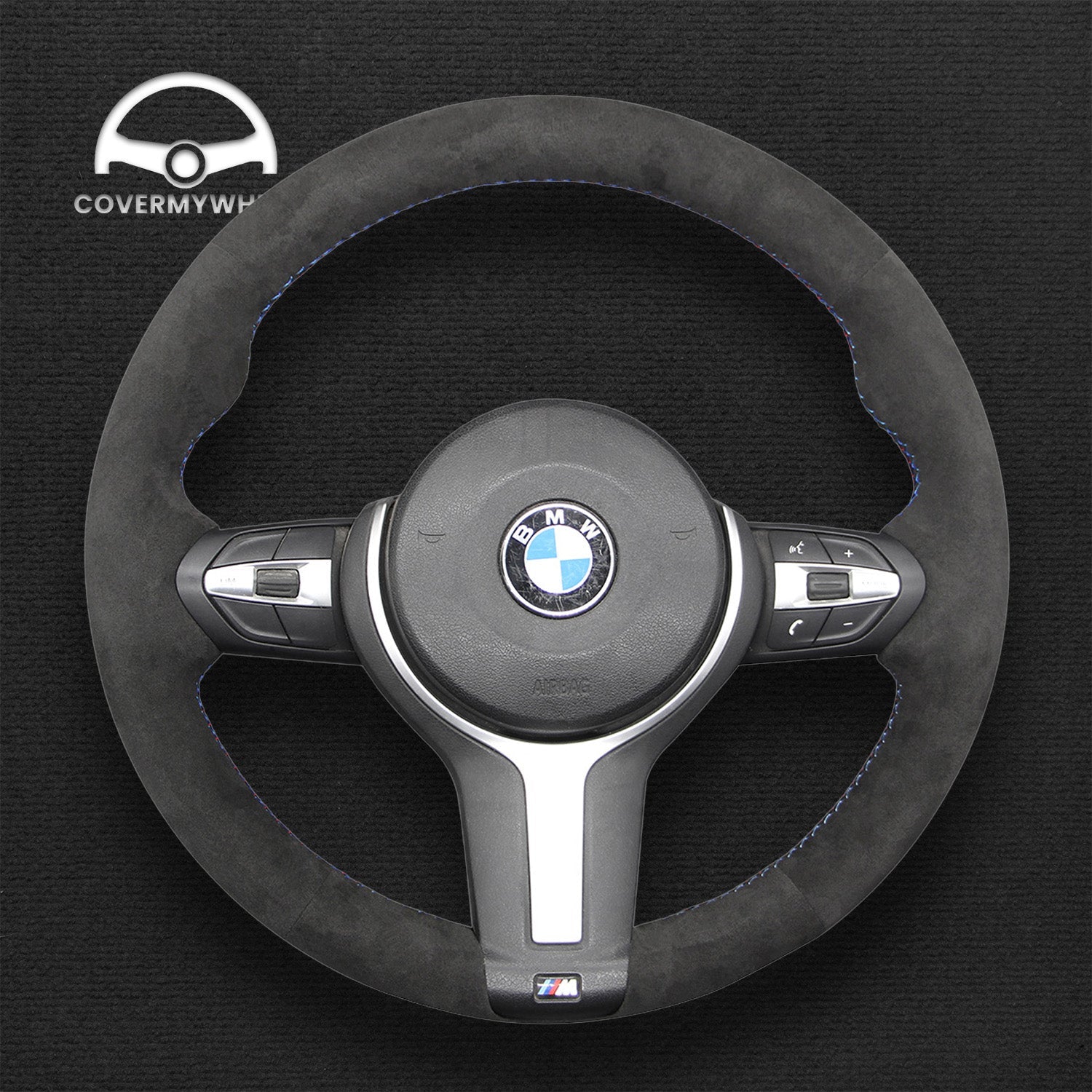 Steering Wheel Cover for BMW F22 F23 F30 F32 F34 F10 F80 F82 F87 F07 X3 X4 X5 X6 Cover My Wheel