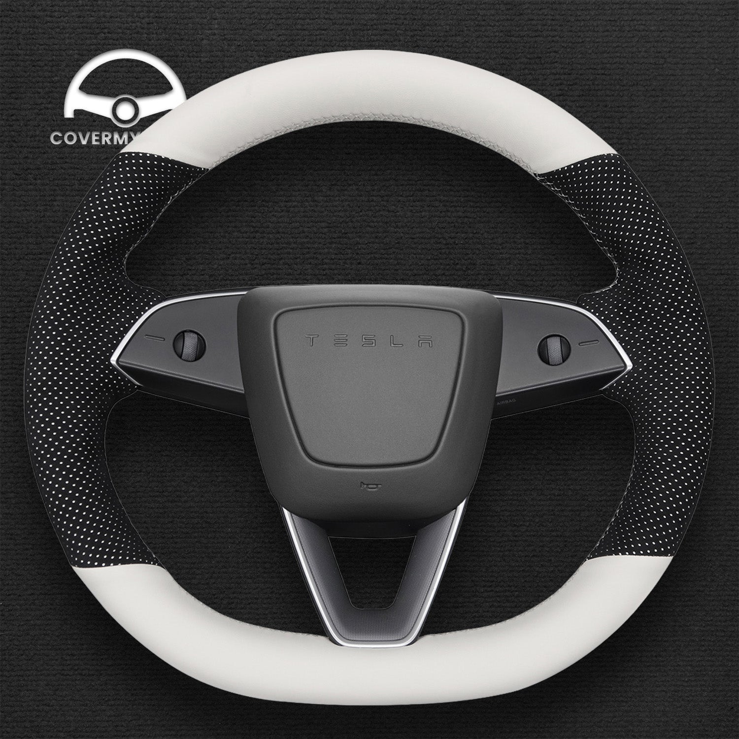 Steering Wheel Cover for Tesla Model 3 2023–2025 Cover My Wheel