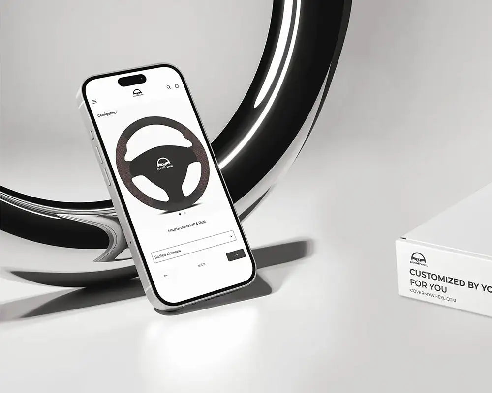 Design your custom steering wheel cover
