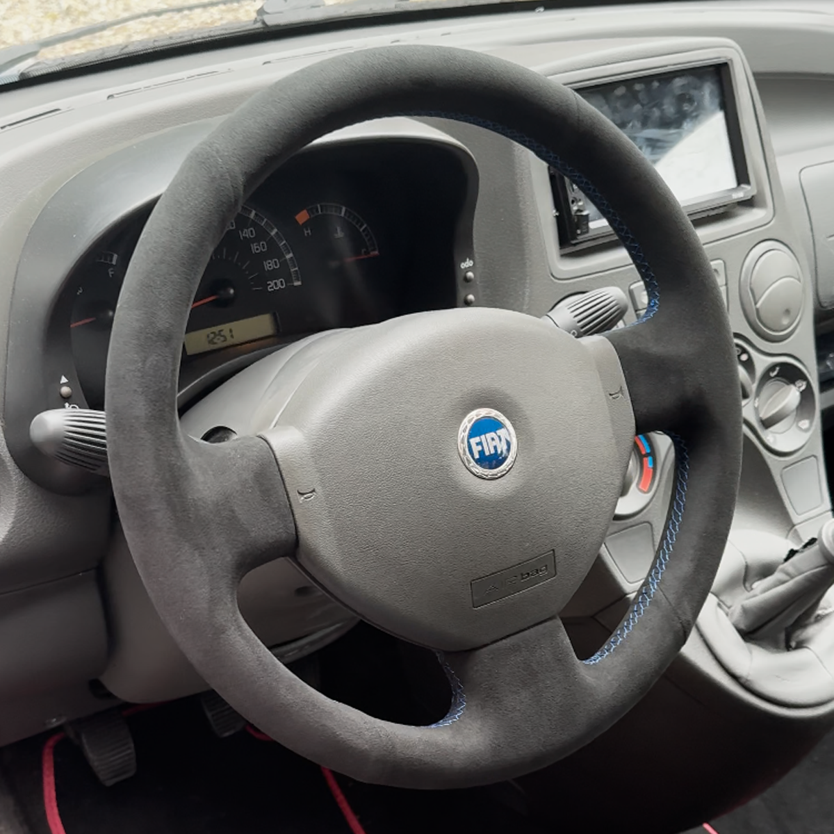 Steering Wheel Cover for Fiat Panda 2003-2012 Cover My Wheel