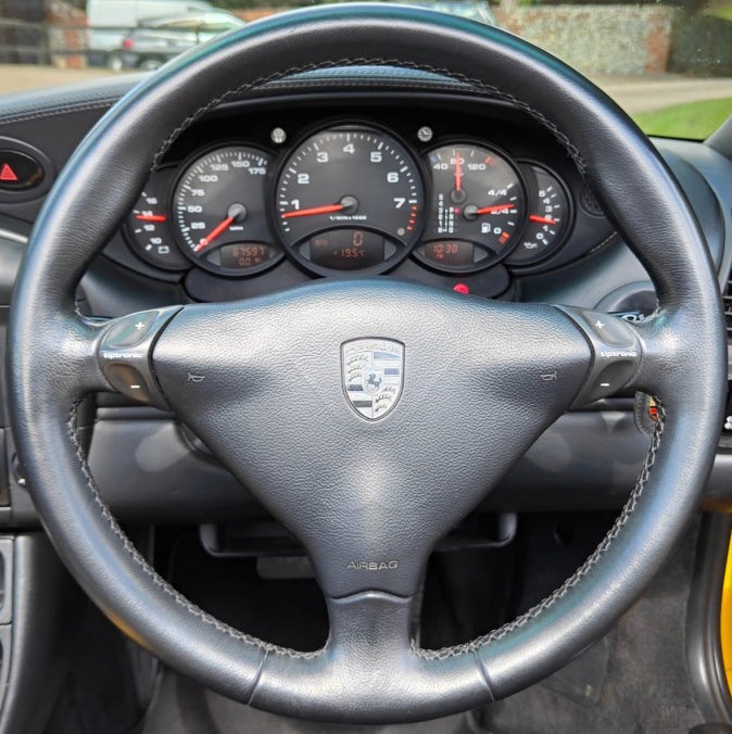 Steering Wheel Cover for Porsche 911 Turbo 996 1997-2004 Cover My Wheel