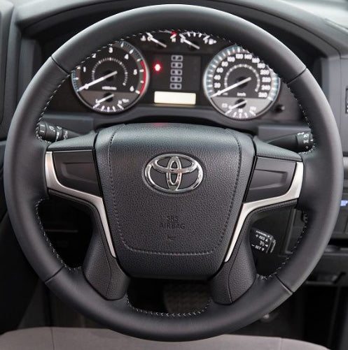 Steering Wheel Cover for Toyota Land Cruiser Prado Crown 2012-2020 Cover My Wheel