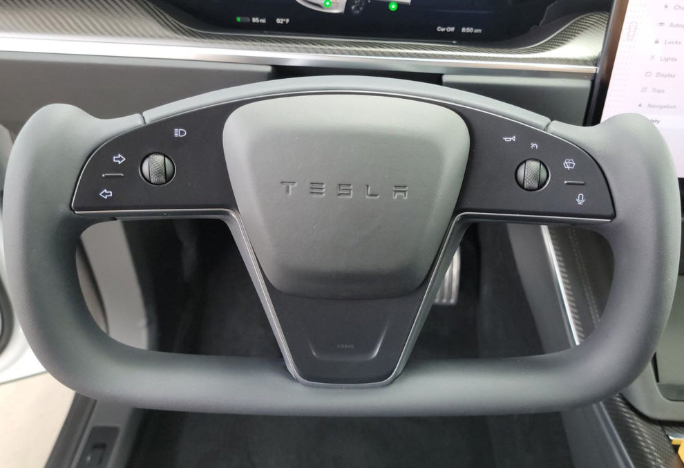 Steering Wheel Cover for Tesla Model S / Model X 2021–2023 Cover My Wheel