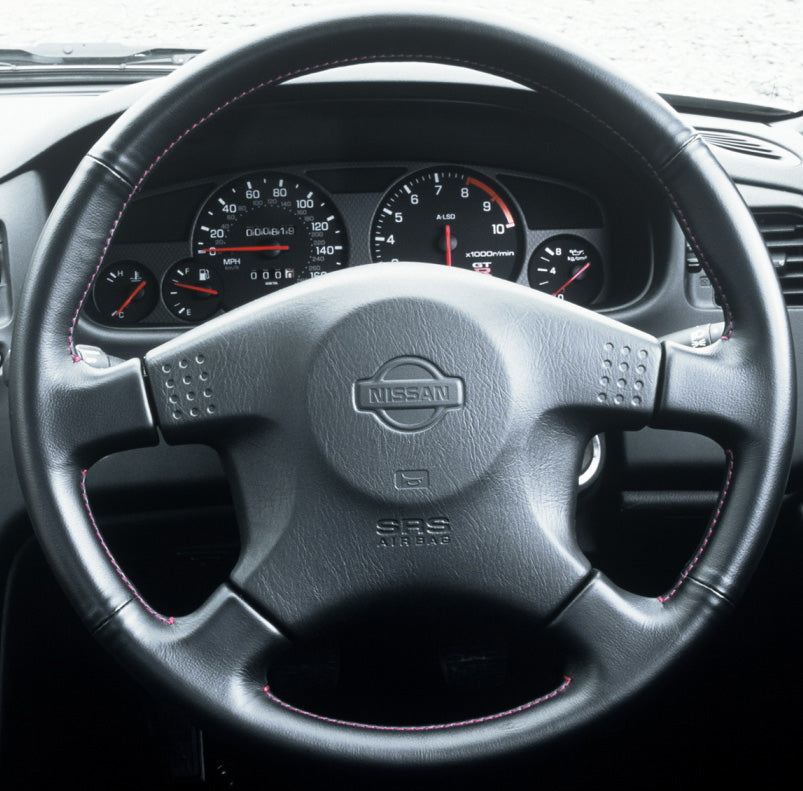Steering Wheel Cover for Nissan Skyline ECR33 R33 GTR 1995-1998 Cover My Wheel
