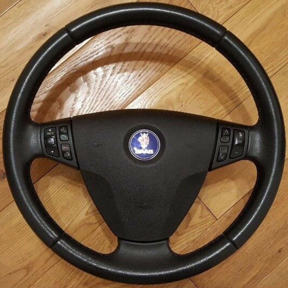 Steering Wheel Cover for Saab 9-3 2003-2011 Cover My Wheel