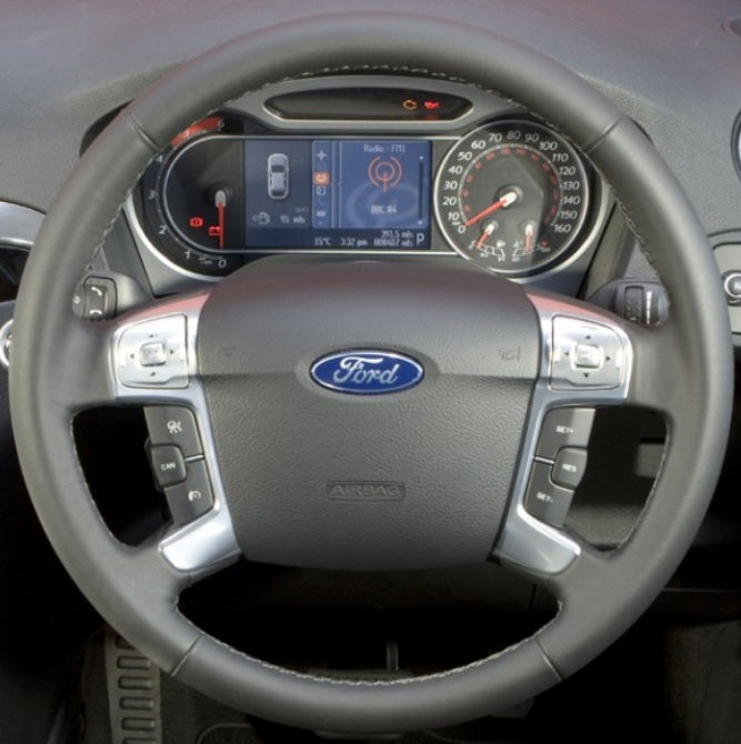 Steering Wheel Cover for Ford Mondeo Galaxy S-Max Cover My Wheel
