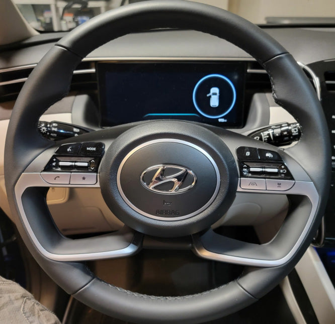 Steering Wheel Cover for Hyundai Tucson 2022 Santa Cruz 2022 Elantra 2022 Cover My Wheel