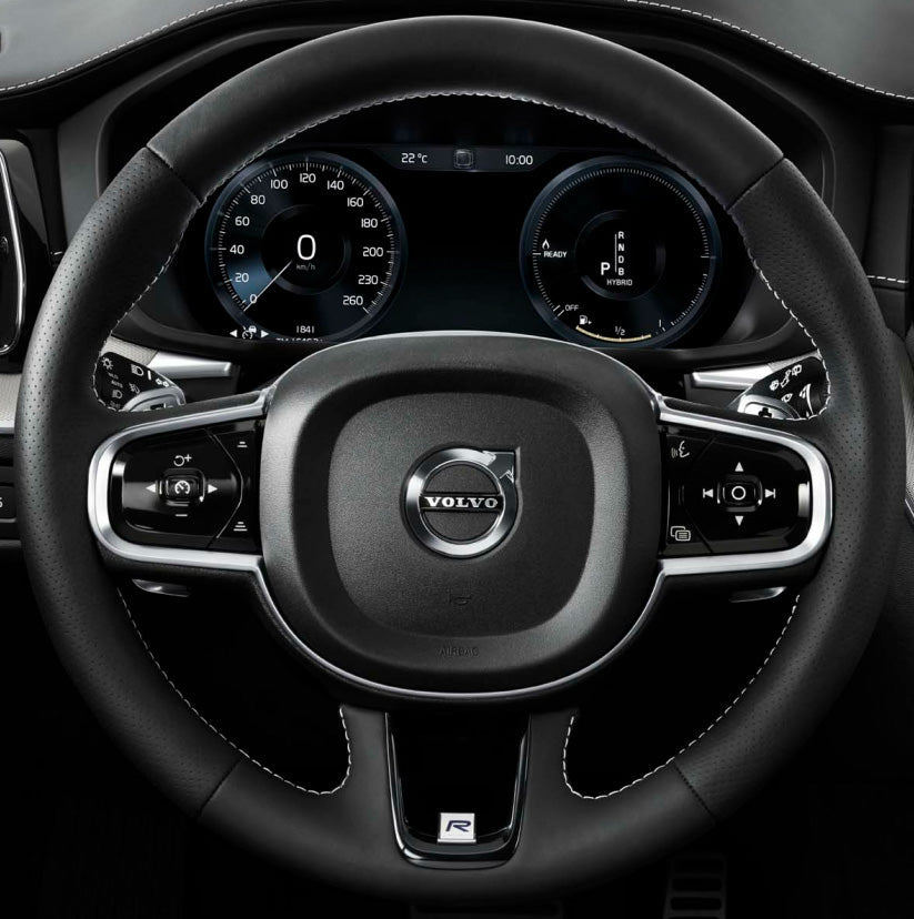 Steering Wheel Cover for Volvo XC60 2017–2018 Cover My Wheel