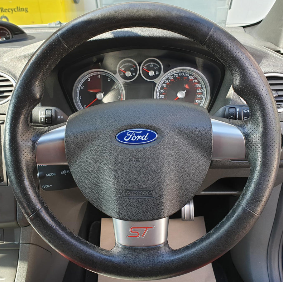 Steering Wheel Cover for Ford Focus ST 2005-2012 Focus RS 2009-2011 Cover My Wheel