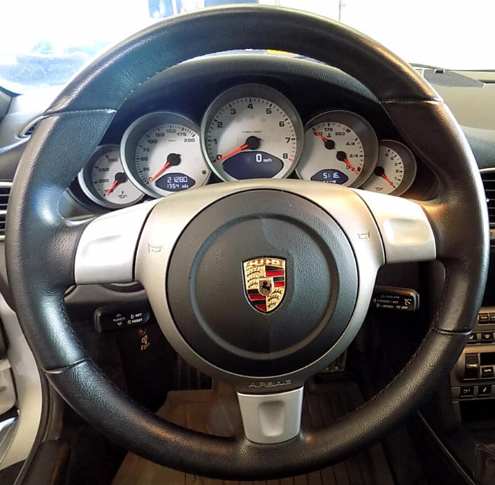 Steering Wheel Cover for Porsche 911 (997) Boxster (987) Cayman (987) 2005-2009 Cover My Wheel