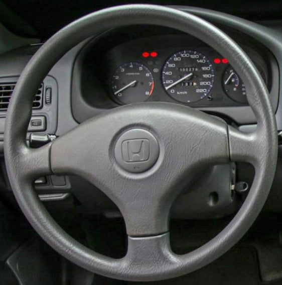 Steering Wheel Cover for Honda Civic 6 EK CTR EK3 EK4 Type R Sir EK9 1996–2000 Cover My Wheel