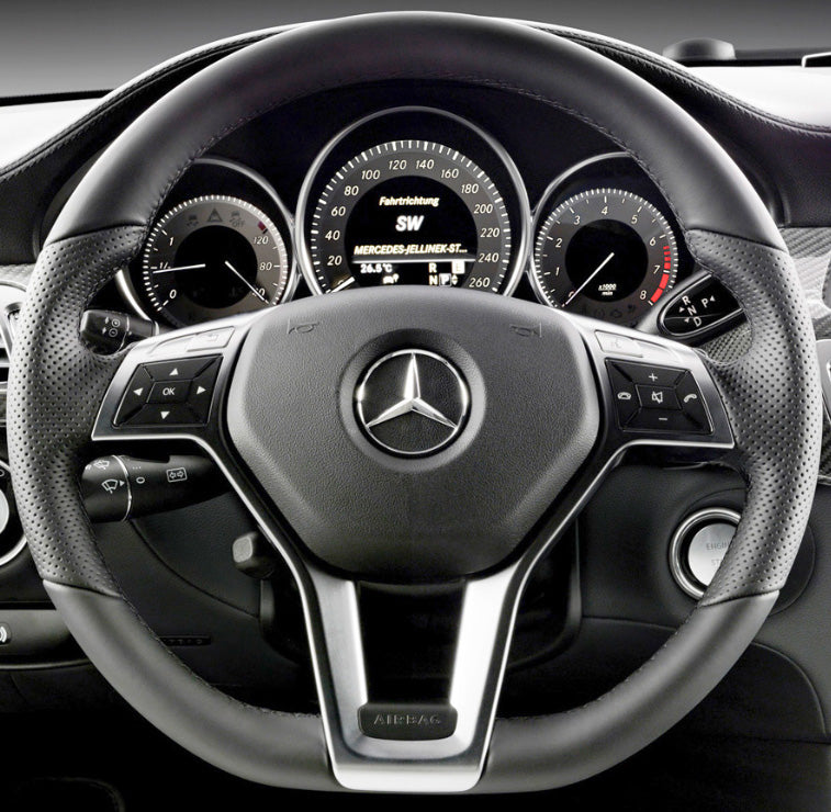 Steering Wheel Cover for Mercedes W204 W212 C218 Cover My Wheel