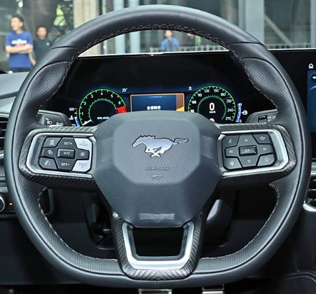 Steering Wheel Cover for Ford Mustang 2024 Cover My Wheel