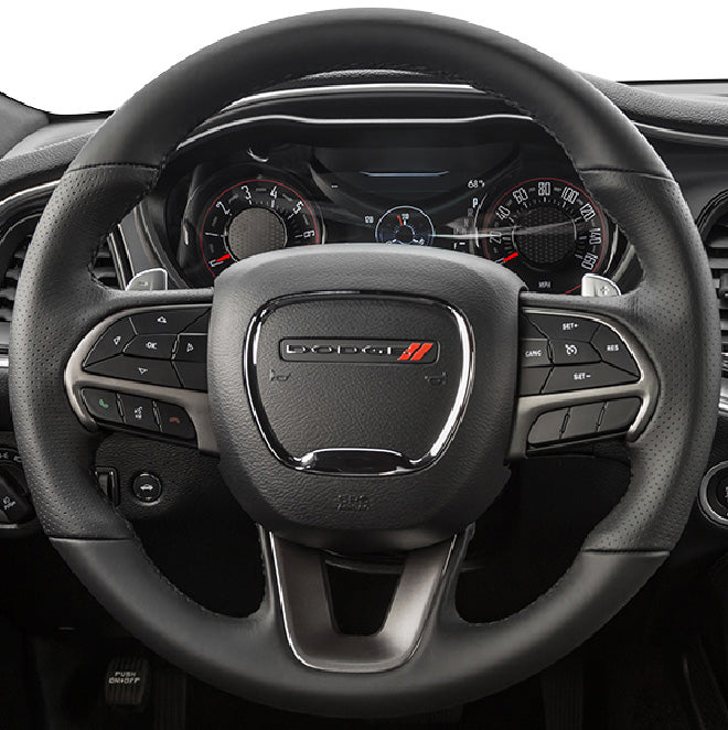 Steering Wheel Cover for Dodge Challenger Charger Durango 2015-2023 Cover My Wheel