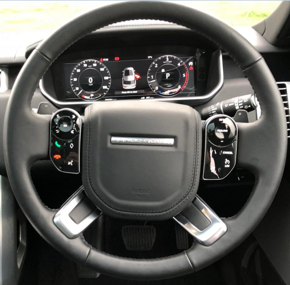 Steering Wheel Cover for Land Rover Discovery 5 III(L462) 2017-2020  IV(L405) 2013-2022 Cover My Wheel