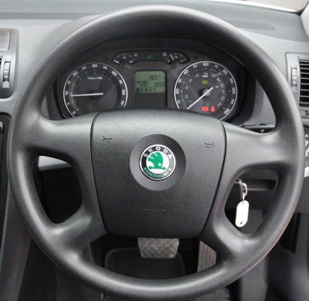 Steering Wheel Cover for Skoda Fabia Octavia Roomster Superb 2004–2009 Cover My Wheel
