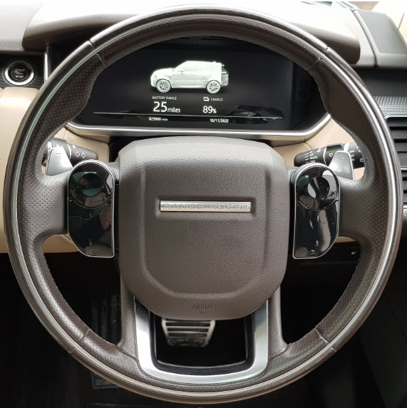 Steering Wheel Cover for Land Rover Range Rover Sport II 2018-2022 Range Rover Velar 2018-2020 Cover My Wheel