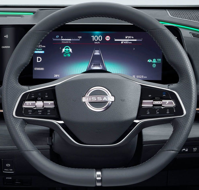 Steering Wheel Cover for Nissan Ariya 2023-2024 Cover My Wheel