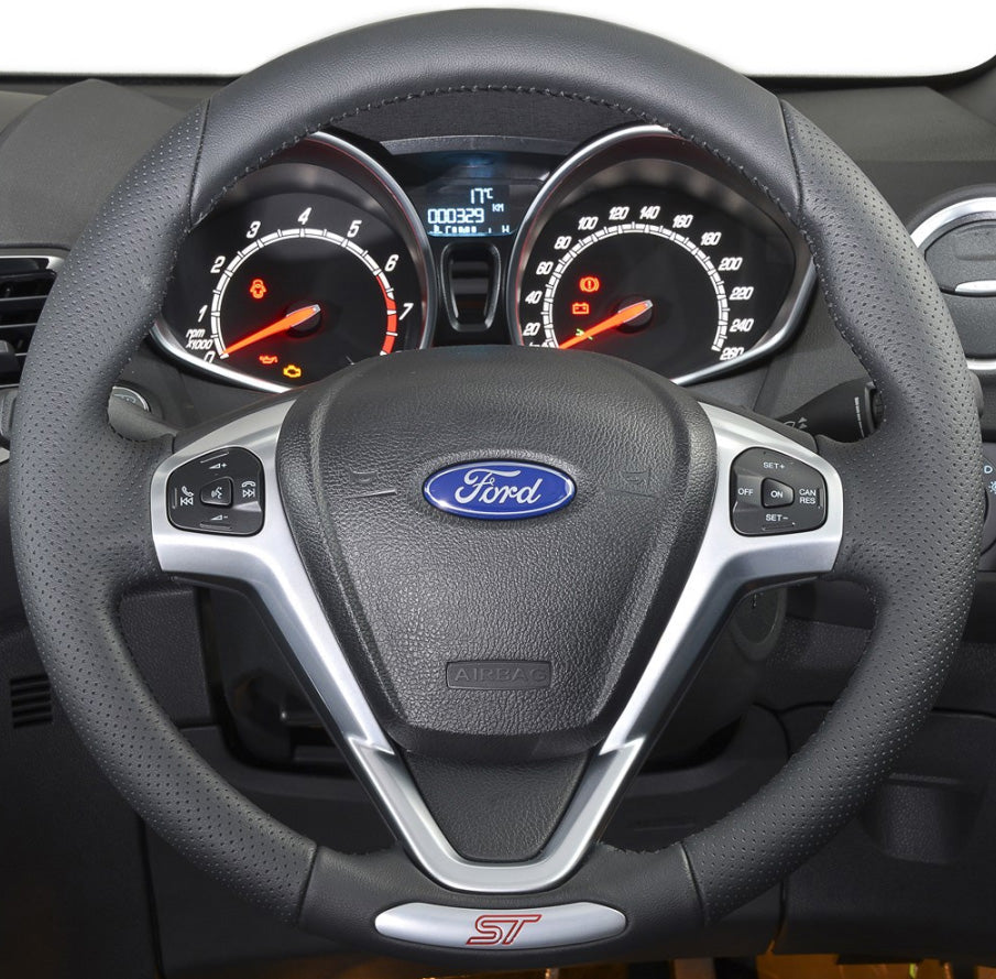 Steering Wheel Cover for Ford Fiesta ST 2012-2017 Cover My Wheel