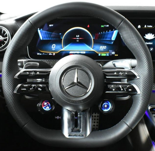Steering Wheel Cover for Mercedes C192 C118 W206 C236 W213 V295 V297 R232 Cover My Wheel