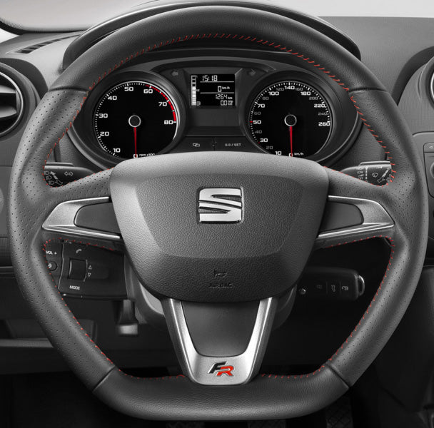 Steering Wheel Cover for SEAT Ibiza 6J Mii (FR / CUPRA) 2012–2020 Cover My Wheel