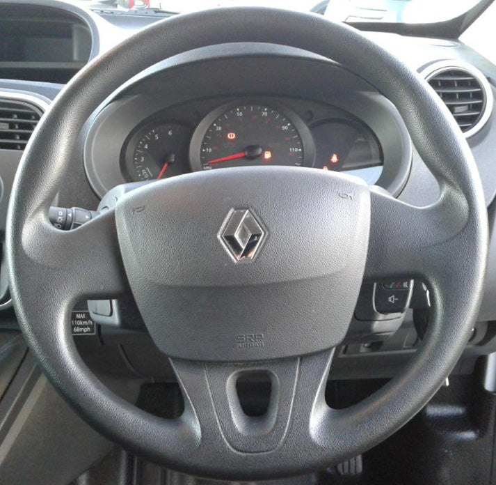 Steering Wheel Cover for Renault Mégane III 2008–2016 Scénic III / Grand Scénic 2009–2016 Kangoo II / Maxi 2013–2020 Cover My Wheel