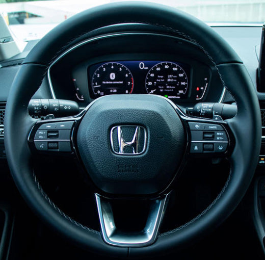 Steering Wheel Cover for Honda Civic 11 HRV Accord 2022 -2024 Cover My Wheel