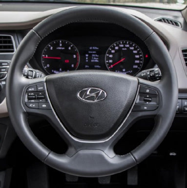 Steering Wheel Cover for Hyundai Hyundai i10 2013-2020 / i20 2015-2020 Cover My Wheel