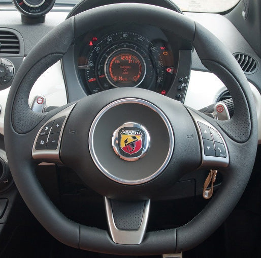 Steering Wheel Cover for Abarth Fiat Abarth 500 500C 2013-2017 Cover My Wheel