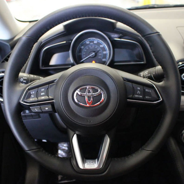 Steering Wheel Cover for Toyota Yaris 2019 Cover My Wheel