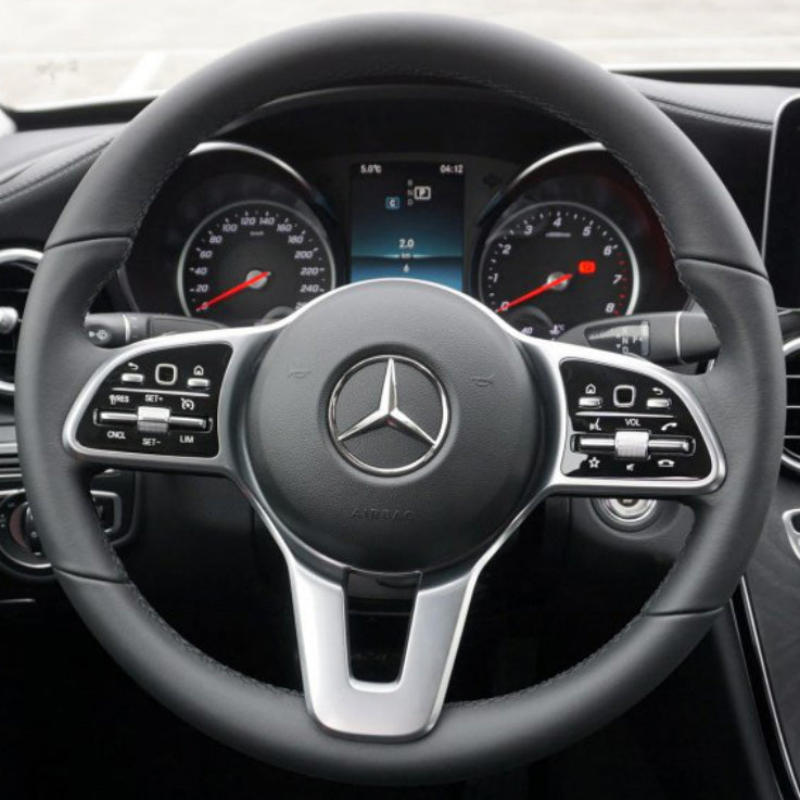 Steering Wheel Cover for Mercedes W177 W205 C118 C257 W213 X243 W463 H247 X247 X253 X167 Cover My Wheel