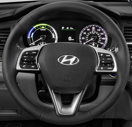 Steering Wheel Cover for Hyundai Sonata 2015-2019 Cover My Wheel