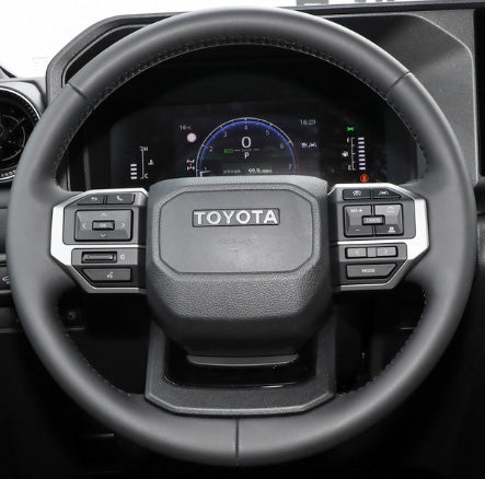 Steering Wheel Cover for Toyota Land Cruiser 2024 Cover My Wheel