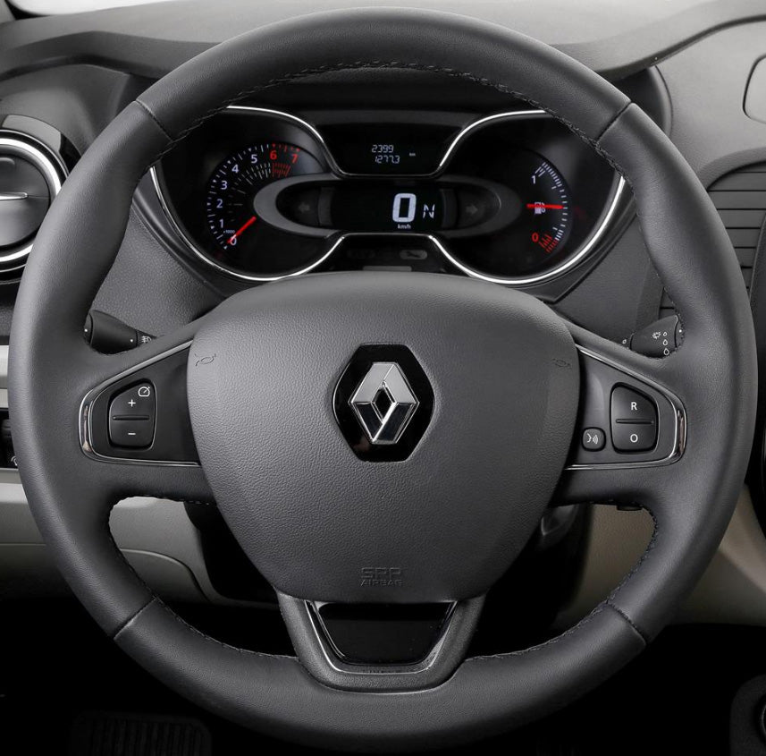 Steering Wheel Cover for Renault Clio IV (RS) Captur Kaptur 2016–2020 Cover My Wheel